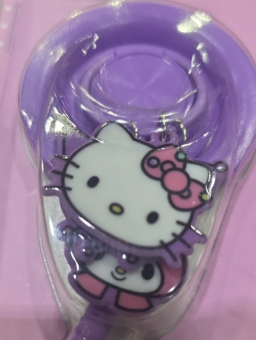 Hello Kitty Lavender MagSafe Phone Ring with Umbrella Stand